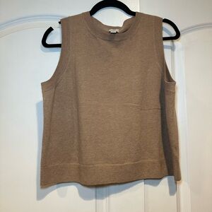 Tan Sweater Vest